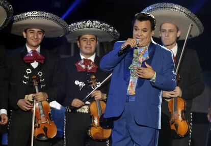 Juan Gabriel, en los Premios Billboard.