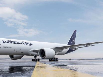 Avión de Lufthansa Cargo.