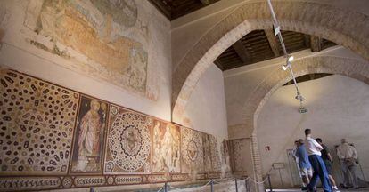 Azulejos del monasterio de San Isidoro del Campo en Santiponce (Sevilla). 