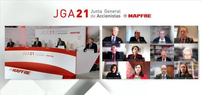 Junta de accionistas de Mapfre de 2021.