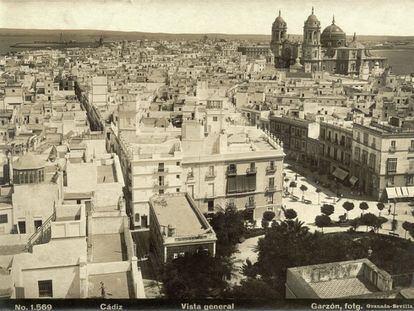Cádiz en 1901.