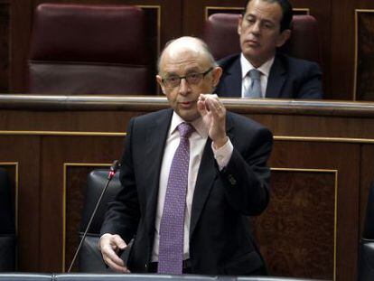 El ministro de Hacienda, Crist&oacute;bal Montoro.