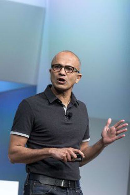 Satya Nadella, consejero delegado de Microsoft. 