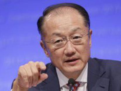 El presidente del Banco Mundial, Jim Yong Kim.