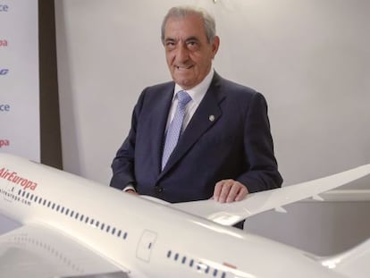 Juan Jos&eacute; Hidalgo, presidente de Air Europa.