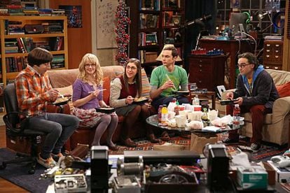 Los protagonistas de 'The Big Bang Theory'