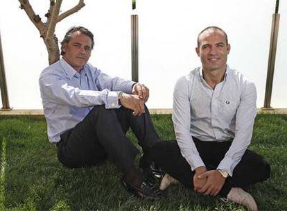 Germán Loperena y Bernardo Hernández, fundadores de StepOne en su oficina de Madrid.