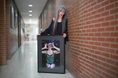 Dhikena, en el centro cultural García Lorca, en san Fernando de Henares. 