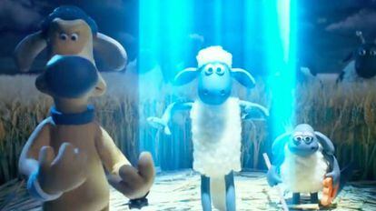 Fotograma de 'La oveja Shaun. La película: granjaguedón'.