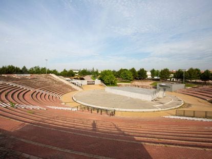 Auditorio del Parque Municipal de Pinto dónde se celebrará el evento
