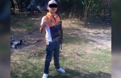 Juanito Pistolas, sicario de 16 años, abatido en Tamaulipas (México).