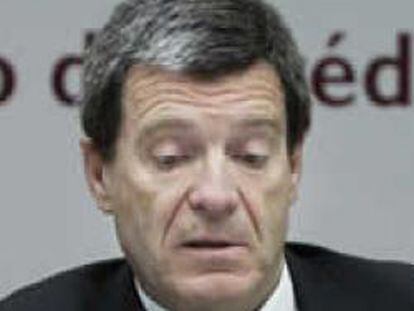 El presidente del Instituto Oficial de Crédito (ICO), Aurelio Martínez