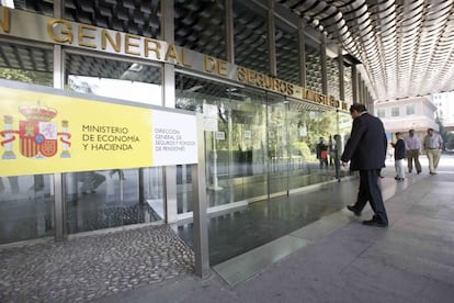 Sede de la Dirección General de Seguros y Fondos de Pensiones (DGSFP), en Madrid.