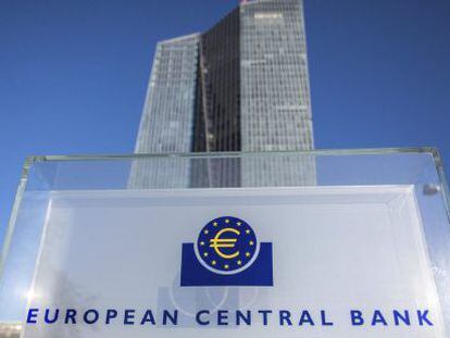 Vista de la sede del Banco Central Europeo (BCE) en Fr&aacute;ncfort (Alemania). 