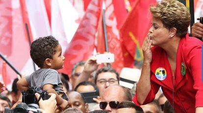 <span >Dilma Rousseff, presidenta suspendida de Brasil</span>