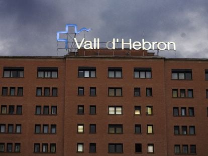 Fachada del hospital Vall d'Hebron.