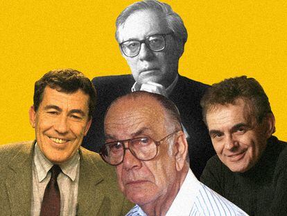 Algunos ejemplos de escritores que salían en la tele antes de que en la tele saliesen escritores: Umbral, Dragó, Cela y Moix.