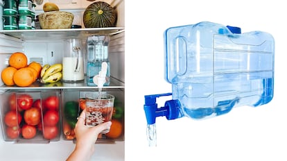 Dispensador de Agua portátil para Garrafa - Agua, bebidas y hielos - Los  mejores precios