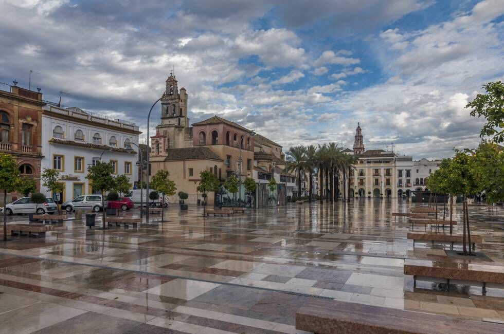 Plaza de Écija, en la provincia de Sevilla.