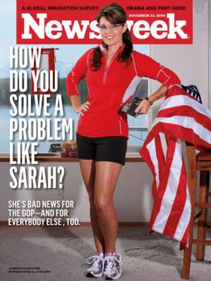 Portada de 2009 sobre Sarah Palin
