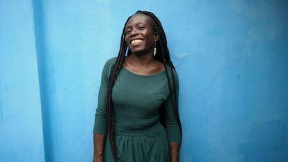 La artista de Ghana, fotografiada en Accra hace unas semanas.