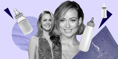 La lista de celebrities que han afirmado haber bebido leche materna en algún momento incluye a Alicia Silverstone, Jason Biggs y Olivia Wilde.