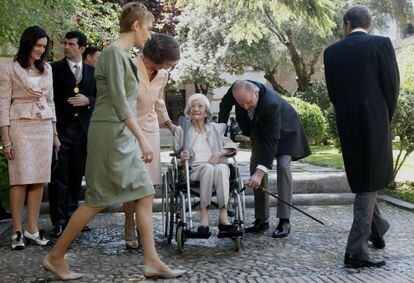Matute, en el Premio Cervantes.