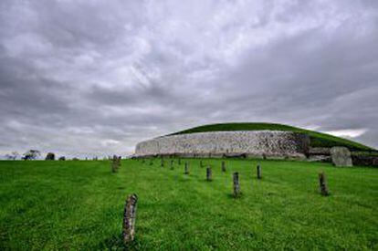 Yacimiento prehistórico de Newgrange, Irlanda.