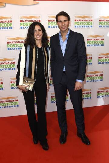 Rafael Nadal y su novia novia, Xisca Perelló en 2018.