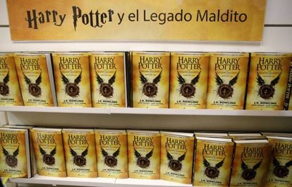Primeros ejemplares de la octava entrega de la saga Harry Potter