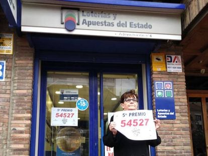 Blanca Peramos, que ha repartido en Segovia 10,2 millones del 54.527.