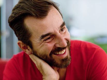 El actor Santi Millán, en la presentación de la nueva edición de 'Imparables' en Madrid.