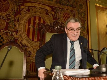 Imagen de archivo del alcalde de Lleida y presidente del PSC, Angel Ros.