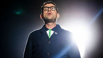 Damon Albarn en el concierto de Blur en el festival Primavera Sound de Barcelona de 2023.