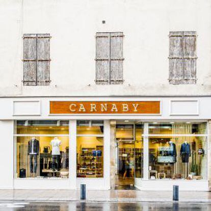 La tienda de moda Carnaby, en la ciudad francesa.
