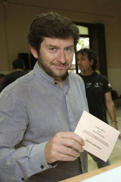 El líder de Podem a les Balears, Alberto Jarabo, el passat 24 de maig.