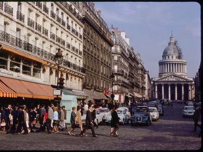 El Panteó i el carrer Soufflot de París en una imatge del 1963. (photo by: GHI/Universal History Archive via Getty Images)
