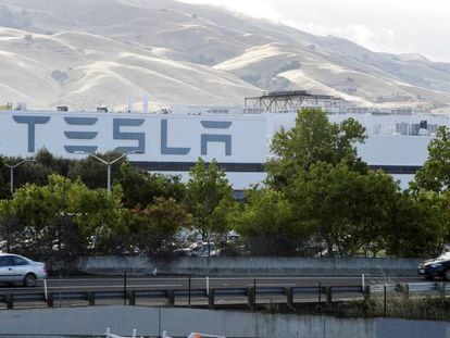 Planta de Tesla en Fremont, California. 