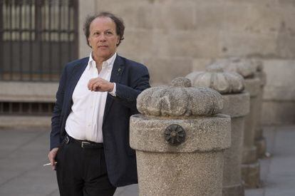 El escritor y académico Javier Marías, este septiembre, en Madrid.