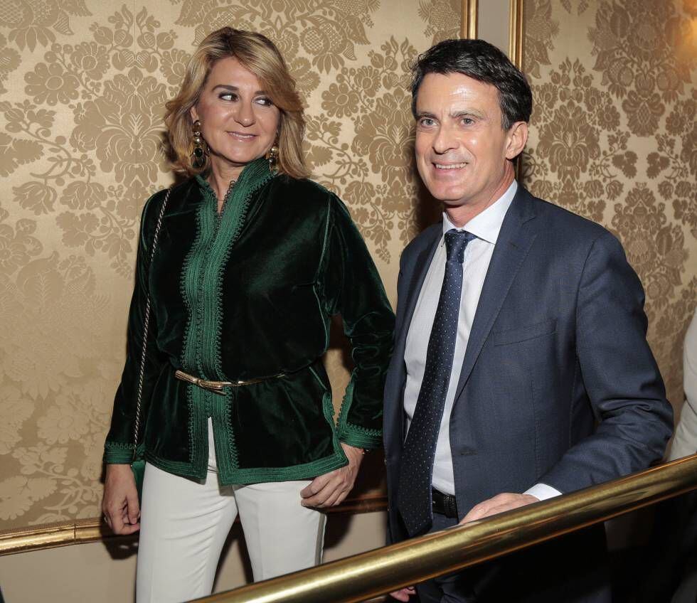 Manuel Valls y Susana Gallardo.