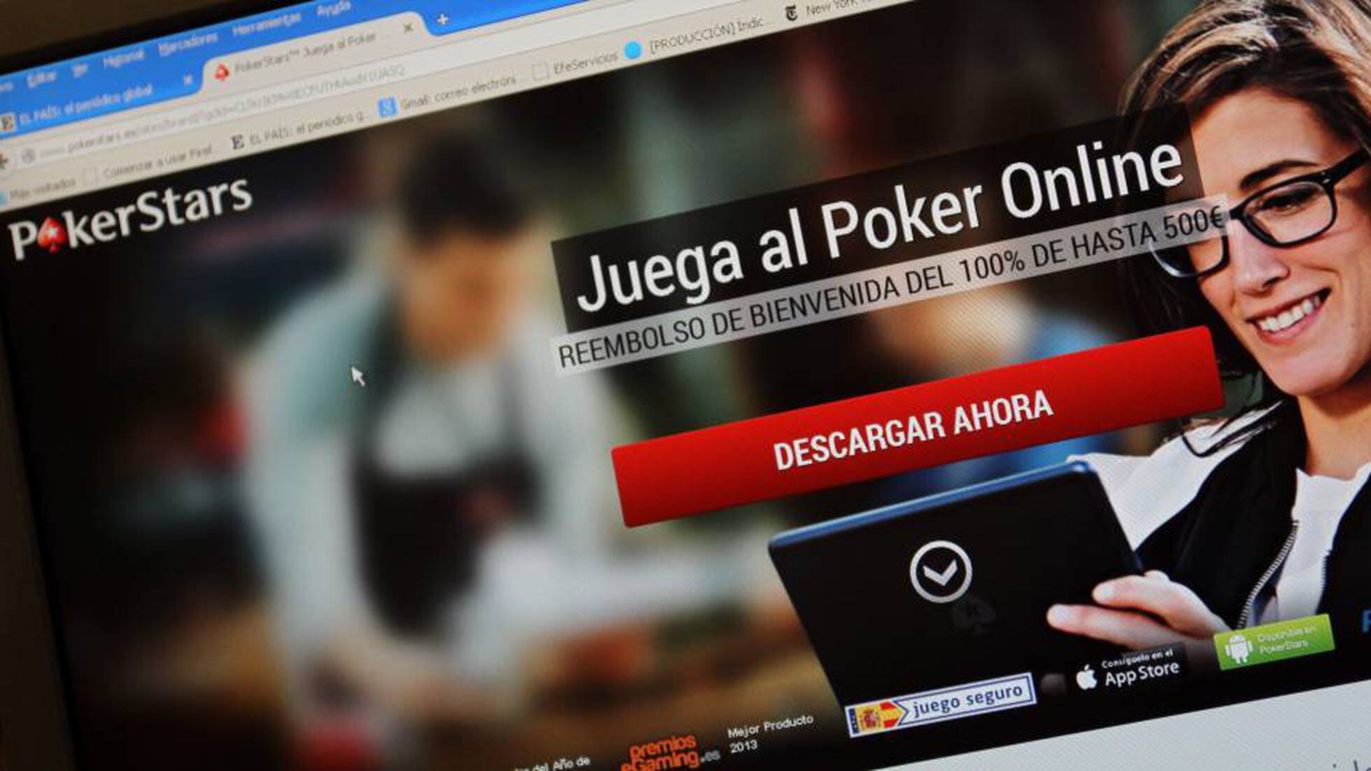 Sitio web de póker en español