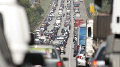 Las vías paulistas, entre las más inseguras de Brasil.