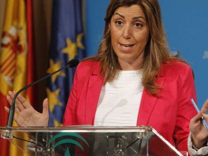 Susana D&iacute;az, consejera de Presidencia.