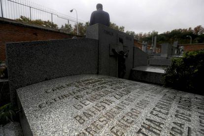 Tumba del dictador cubano Batista en el cementerio de San Isidro.