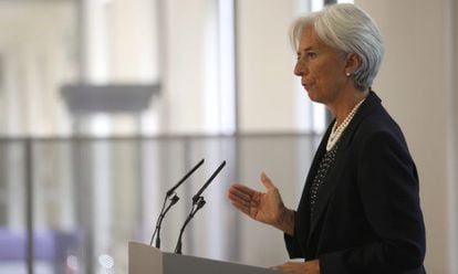 La directora del Fondo Monetario Internacional (FMI), Christine Lagarde