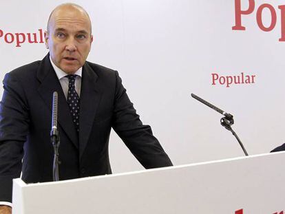 Pedro Larena ha dimitido como consejero delegado de Banco Popular