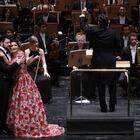 Yusif Eyvazov y Anna Netrebko, en el Teatro Real el viernes.
