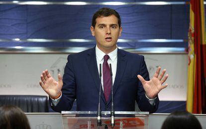 Albert Rivera, en una imagen de archivo. 