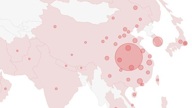 El mapa del coronavirus: así crecen los casos día a día y país por país