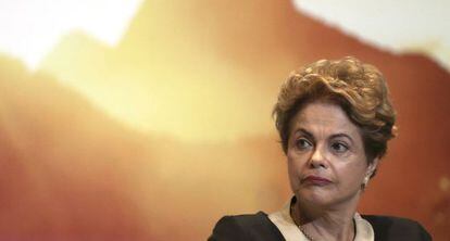 Dilma Rousseff, presidenta de Brasil. 